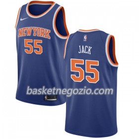 Canotte Uomo New York Knicks Jarrett Jack 55 Nike 2017-18 Blu Swingman